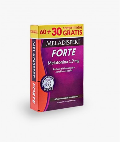 Pack Meladispert Forte melatonina 60+30 Comprimidos