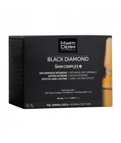Martiderm Black Diamond Skin Complex+ 30 Ampollas