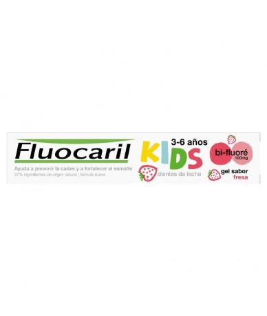 Fluocaril Junior 3-6 años Sabor Fresa 50 ml