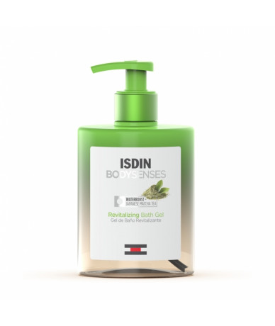 Isdin BodySenses Gel de Baño Revitalizante con Té Matcha 500 ML