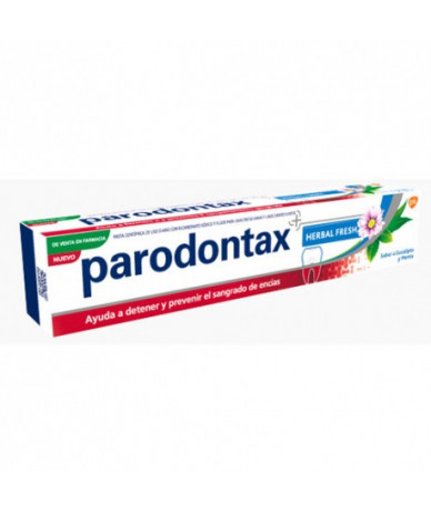 Parodontax Pasta Dental Herbal Fresh Sabor Eucalipto y Menta 75ml