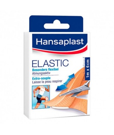 Hansaplast Elastico Tira 1m X 6cm