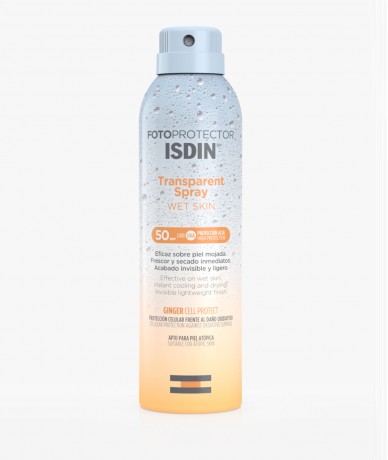 Isdin Fotoprotector Transparent Spray Wet Skin SPF50 250 ML