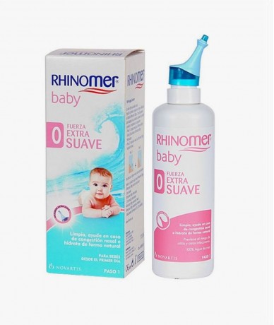 Rhinomer Baby Limpieza Nasal F- Extra Suave Esteril Nebulizador 115 ml