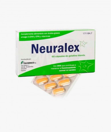 Neuralex Caps De Gelatina Blanda 60 Caps